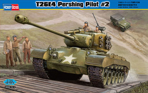 Hobbyboss 小号手 模型 1/35 美国T26E4潘兴实验坦克2号 82427