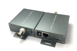 电梯监控网络传输器IP同轴传输器视频电缆双绞线网络延长转换器