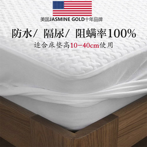 出口美国十年品牌！！外贸防水床套床垫保护套防螨床罩隔尿床笠