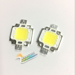 10W大功率白光LED集成灯珠高亮度瓦四金线台湾芯片 投光灯光源