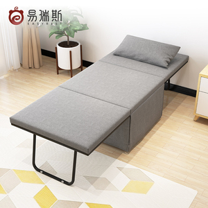 三折海绵折叠床办公室午休单人床隐形沙发活动床行军床椅可折叠