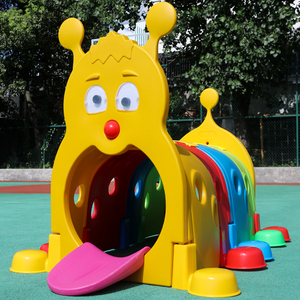 幼儿园毛毛虫爬行隧道宝宝钻洞塑料儿童乐园玩具游乐设施户外器材