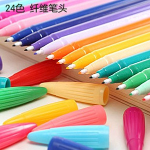韩国慕娜美 3000彩绘笔 水笔涂鸦笔 彩色笔水性笔 24色新款 促销