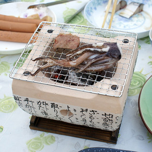 日式烧烤炉出口BBQ烧木炭炉煮茶炉家用烤炉户外烤串炉小型烤肉炉