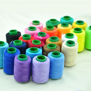 24色缝纫线宝塔线手缝线缝纫机线400码线团线卷家用机器线多色
