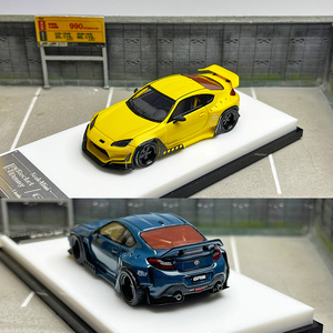 ScaleMini 1:64 丰田GT86火箭兔Rocket Bunny宽体改装版合金车模