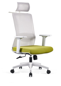 人体工学电脑椅办公转椅同步倾仰3D扶手主管椅软胶靠背职员椅主管