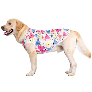 大狗狗衣服夏天金毛拉布拉多萨摩耶阿拉斯加防晒中型大型犬薄背心