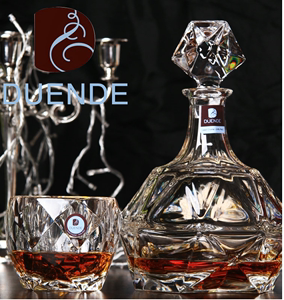 Duende敦迪欧洲进口水晶玻璃白兰地洋威士忌杯红酒杯家用套装礼盒