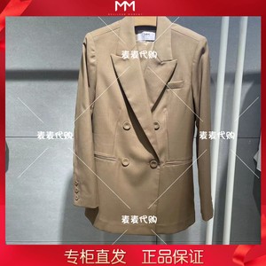 MM麦檬国内代购正品春秋新款深卡其小西装西服外套女599C210211