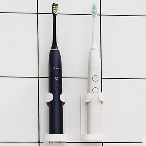 日本电动牙刷架免打孔壁挂式置物架吸壁式收纳挂架家用放置器底座