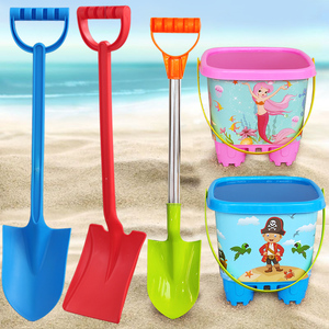 儿童铲子挖沙沙滩玩具套装玩沙子土工具海边塑料城堡小桶雪铲赶海