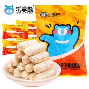 乐享熊大虾酥糖500g老北京风味怀旧零食年货喜糖散装
