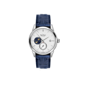 瑞士柏高梦想家系列 P3759S-1601 自动机械男士手表月相商务腕表