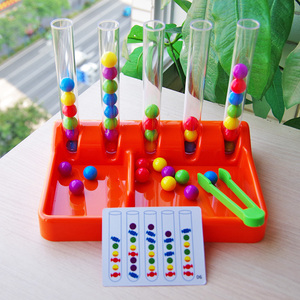 夹珠子专注力训练儿童幼儿园益智力开发思维夹豆子教玩具精细动作