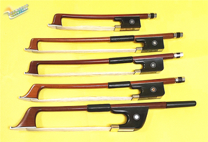 迷你小提琴弓中大低音提琴贝斯苏木mini超短弓礼物音乐饰品配弓盒