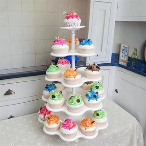 5 tier cupcake stand Five layer cake rack Dessert rack甜品架