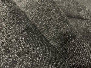 北江布业推荐高级感水洗做旧黑灰色牛仔布料弹力牛仔裤用牛仔面料