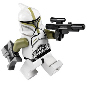 LEGO 乐高 星球大战 人仔 SW438 克隆兵指挥官 含武器道具 75000