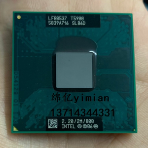 Intel Core 2 Duo T5900 SLB6D 笔记本 CPU 原装正式版 965主板用