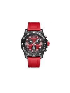 Breitling百年灵腕表专柜正品男 时尚经典全球购红色渐变石英手表