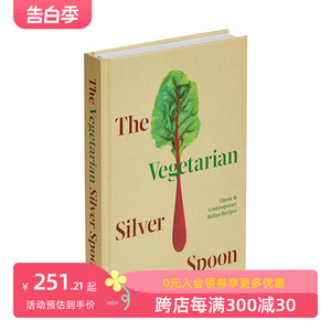【预售】The Vegetarian Silver Spoon 素食银匙:经典和现代的意大利食谱