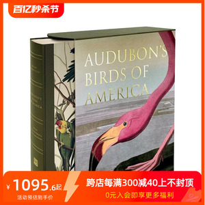 【预售】奥杜邦的美洲鸟 Audubon's Birds of America: Baby Elephant Folio 原版英文插画原画设定集 善本图书