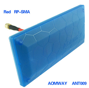 AOMWAY12db定向天线FPV 5.8G双菱天线 无线图传接收 高增益平板