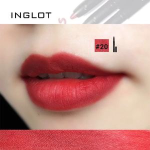 现货 波兰~INGLOT 哑光丝绒唇膏笔 口红唇笔色号20，