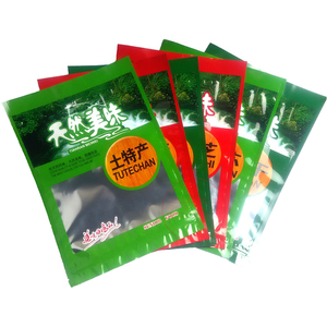 香菇黑木耳笋干灵芝竹荪茶树菇红菇羊肚菌特产包装袋自封口塑料袋