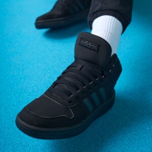 Adidas阿迪达斯男女鞋2023夏季新款黑武士高帮休闲轻便板鞋FV7229