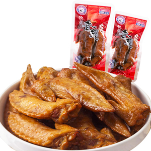 上海牧童香翅 卤味鸡翅尖 真空小包500g小包装休闲零食品