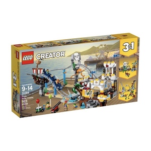 全新LEGO乐高31084 Creator 创意百变 3合1 海盗过山车 积木玩具
