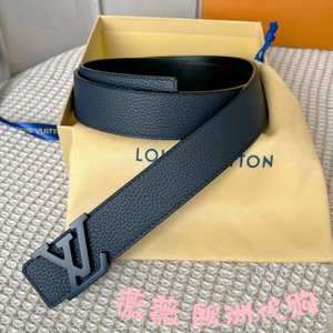 LV/路易威登 M0634T LV AEROGRAM 35 毫米双面腰带 男士皮带