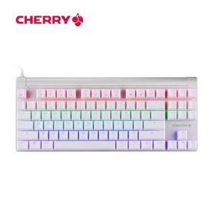 樱桃CHERRY MX-Board 8.0 G80-3880 樱桃RGB87键金属背光机械键盘