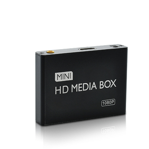 高清HDMI广告机车载拼接屏自动循环AV电视视频音乐图片硬盘播放器