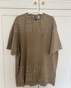 bape APE HEAD ONE 小标猿人宽松短袖T恤 男款 0224 小丸日本代购