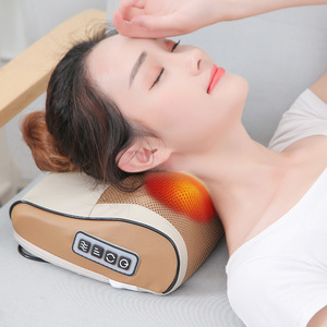 热敷热疗颈椎枕头颈部治疗枕电动多功能成人家用理疗推拿按摩仪器