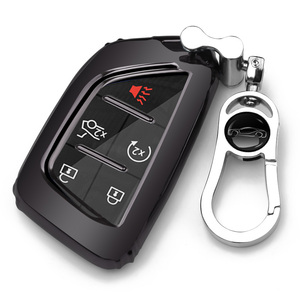 适用凯迪拉克24款全新XT4汽车风尚/豪华/尊贵型锁匙扣壳钥匙包套