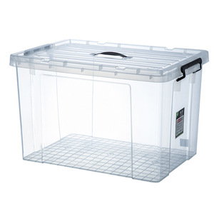 特大容量超大号码手提盒冷冻藏收纳箱塑料盒子透明厨房食品保鲜盒