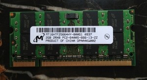 镁光 MT DDR2 2G 800 笔记本内存条 PC2-6400美光 Micron 兼容667