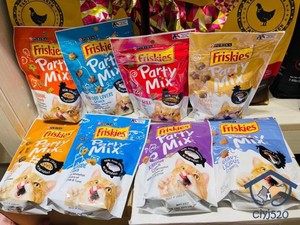 港购 美国普瑞纳Friskies喜悦PURINA猫零食宠物饼干洁齿饼