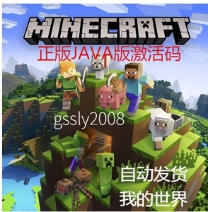 代购 我的世界完全版 Java+基岩版 Minecraft 微软正版 pc版