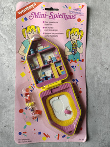 Polly Pocket 美国古董 波利口袋 八宝盒2 孤品玩具摆件娃娃公仔