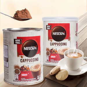 巴西雀巢卡布奇诺咖啡粉速溶三合一咖啡罐装nescafe进口咖啡180g