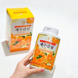 韩国济州岛 橘子味vc片维他命儿童成人咀嚼片