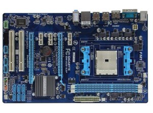 技嘉GA-A55-S3P DDR3内存 FM1 A55全固态独显主板 HDMI 双PCI-E