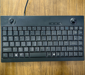铂科w9628有线工控轨迹球键盘机器设备笔记本电脑键鼠操控工控