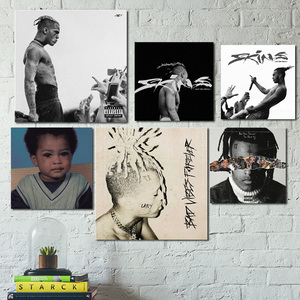 XXXTentacion 海报说唱嘻哈欧美墙贴图装饰挂画专辑封面宿舍寝室