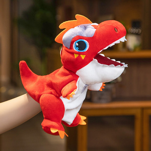 手偶玩具动物手套可张嘴恐龙娃娃互动腹语嘴巴能动幼儿园人物表演